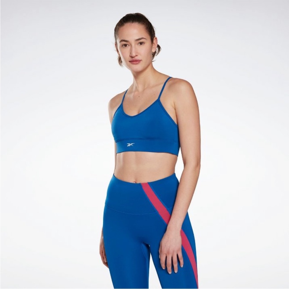 Reebok Workout Ready Sports Bra Womens
L Vector Blue